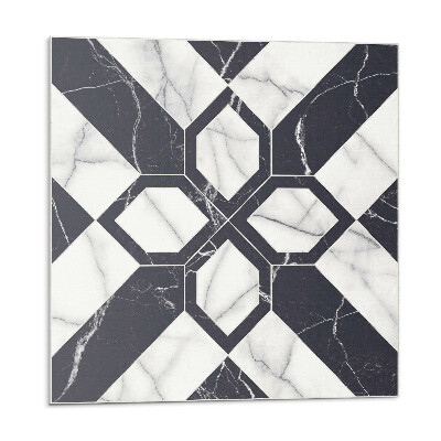 Panou decorativ Model de marmură în forme geometrice