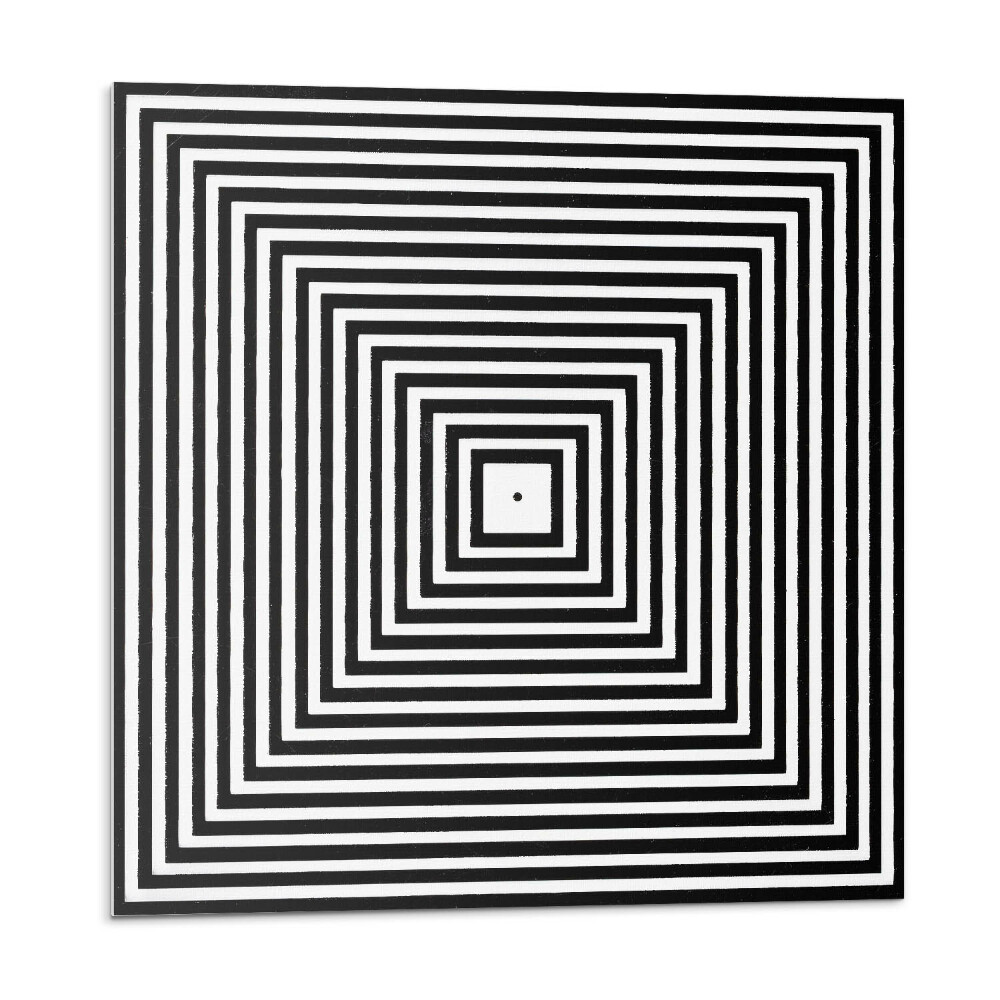 Panou perete Un model de linii concentrice în pătrate