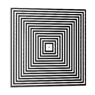 Panou perete Un model de linii concentrice în pătrate