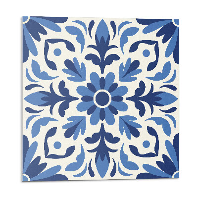 Panou perete Motiv floral cu frunze verzi