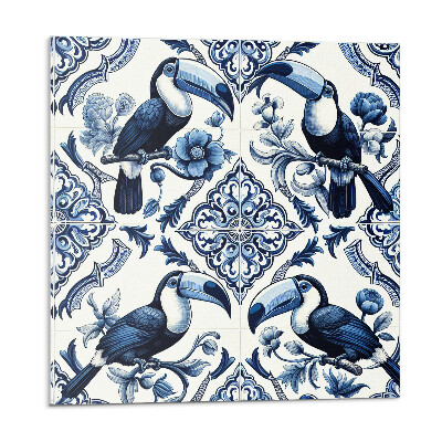Panou perete Tucan pe plăci decorative