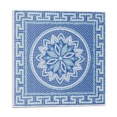 Panou decorativ pvc Model floral de mozaic