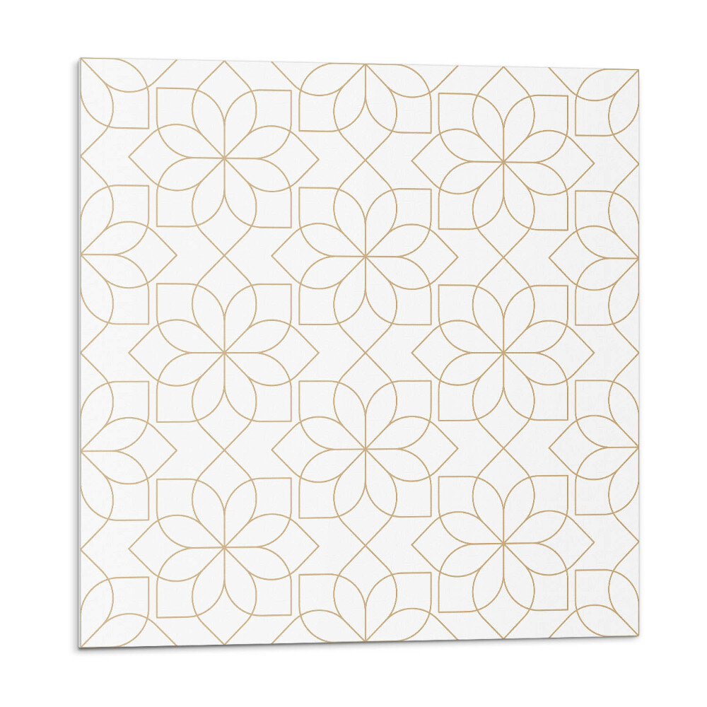 Panou decorativ pvc Geometrie florală într-un stil modern