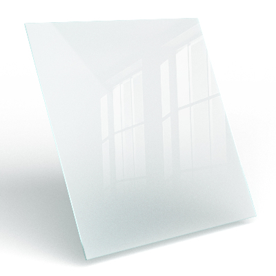 Blat masă pătrat semitransparent