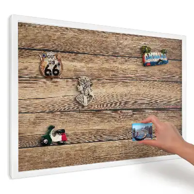 Panou magnetic decorativ cu textură de lemn