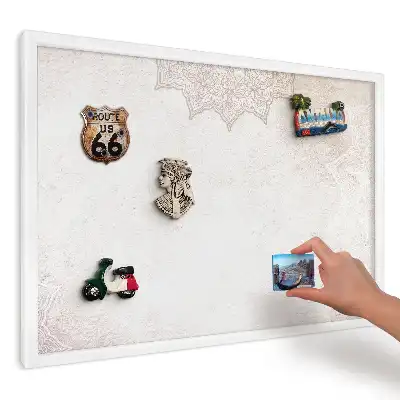 Panou magnetic decorativ cu model etnic elegant