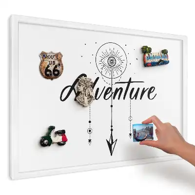 Tablă magnetică de perete Minimalismul aventurii