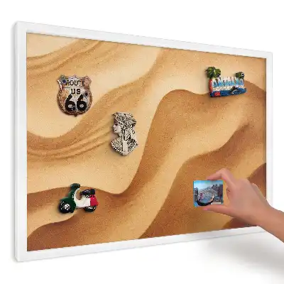 Panou magnetic decorativ cu forme organice calme