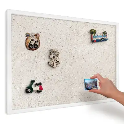 Panou magnetic decorativ cu textură bej subtilă