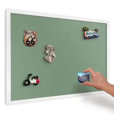 Panou magnetic decorativ cu motiv de verdeață proaspătă