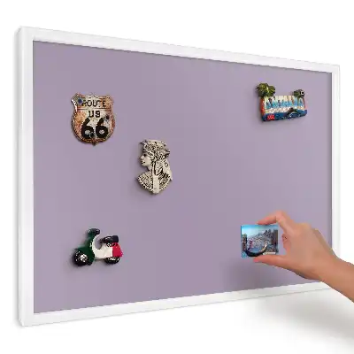 Tablă magnetică de perete Minimalism liliac violet