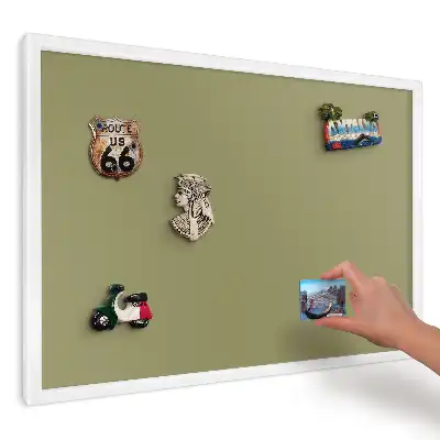Tablă magnetică de perete cu design Vibrație pozitivă galbenă