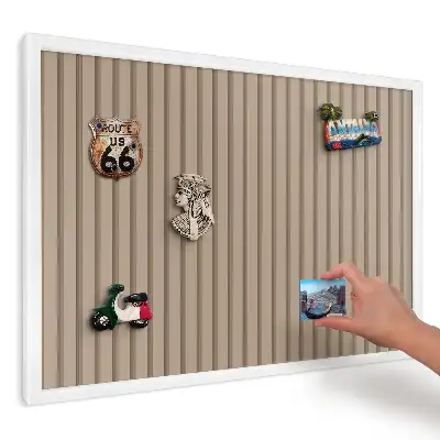 Tablă magnetică de perete cu design minimalist cald