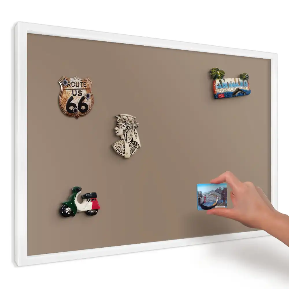 Panou magnetic decorativ de perete portocaliu
