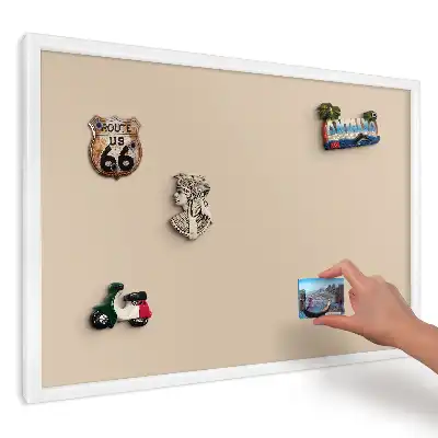 Panou magnetic decorativ Simplitate bej deschis