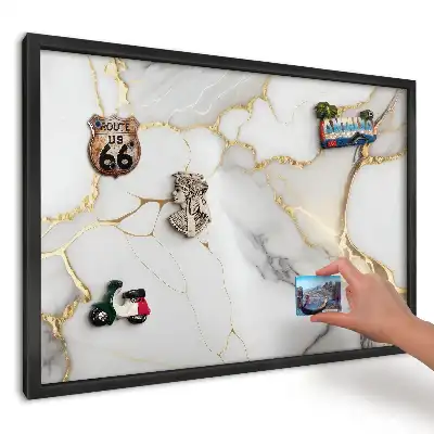 Tablă magnetică pentru magneți de frigider cu design elegant