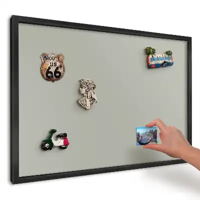 Panou magnetic pentru amintiri din călătorii verde deschis