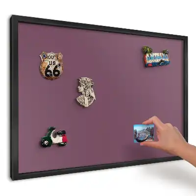 Panou magnetic pentru fotografii și suveniruri Violet intens