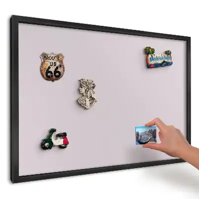 Panou magnetic pentru amintiri din călătorii Pace subtilă roz elegant