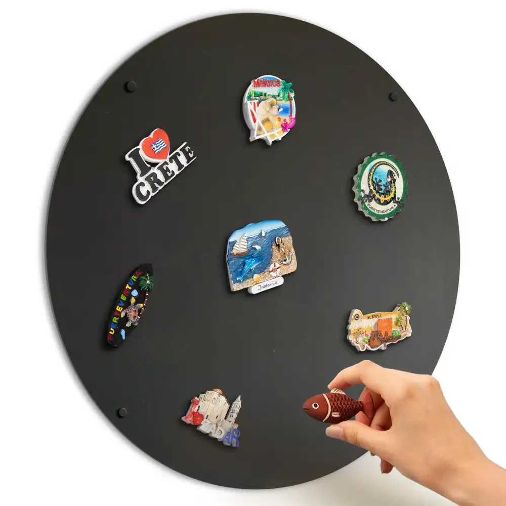 Panou pentru magneți din călătorii rotund fi50 cm