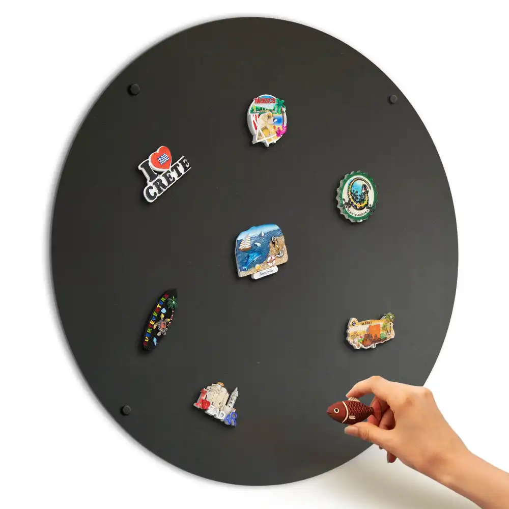 Rotundă tablă metalică pentru magneți din călătorii fi70 cm