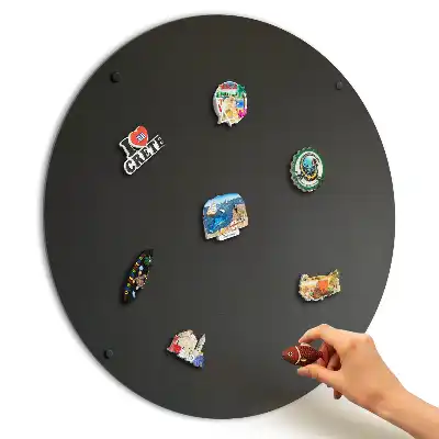 Rotundă tablă metalică pentru magneți din călătorii fi70 cm