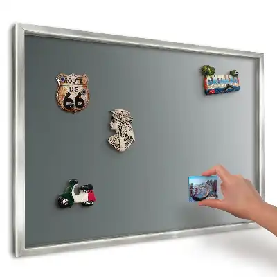 Panou magnetic înrămat Gradient albastru marin și albastru