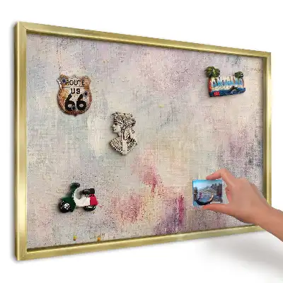 Tablă magnetică de perete cu imprimeu Lumina pastelată estompează