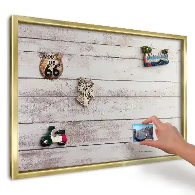 Tablă magnetică de perete cu design plăci vintage brute