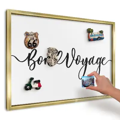 Tablă magnetică de perete cu imprimeu elegant cu inimă