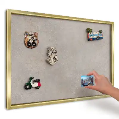 Panou metalic pentru magneți cu design texturi subtile și delicate