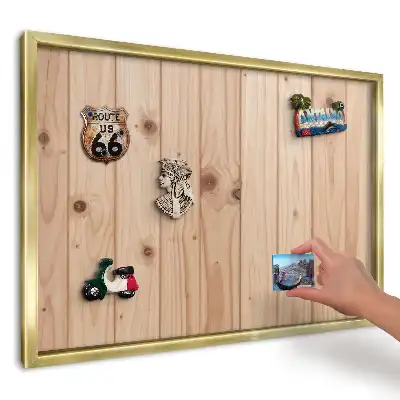 Tablă magnetică de perete cu imprimeu și aspect de fibră vizibilă