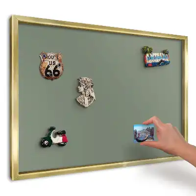 Tablă magnetică de perete cu suprafață verde netedă