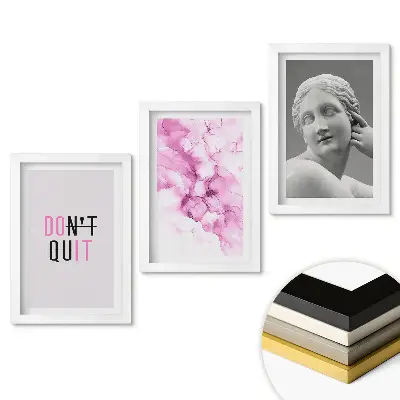 Set tablouri living Motivație, artă și frumusețe într-unul singur