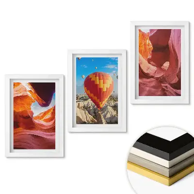 Set 3 tablouri dormitor Culorile naturii în trei versiuni