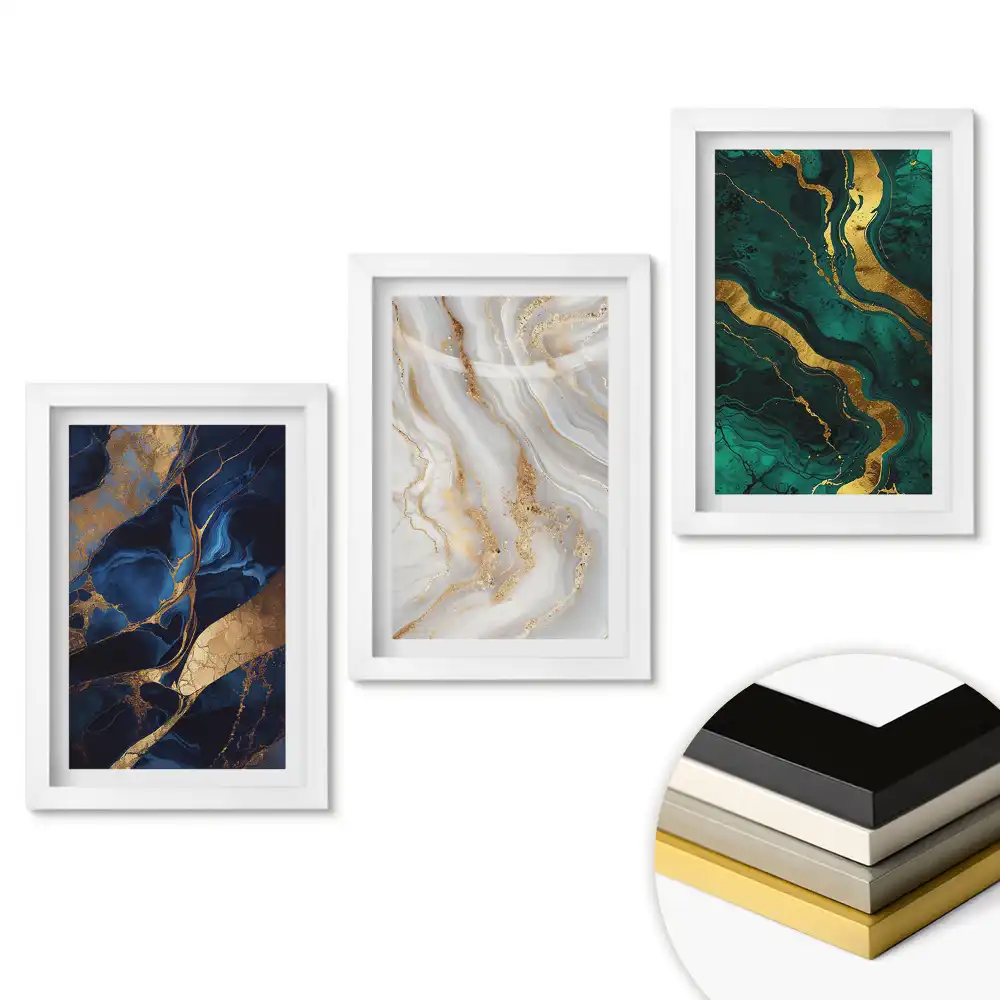 Set de tablouri pentru living Eleganță și armonie în culori
