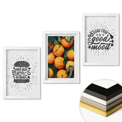 Set 3 tablouri pentru dormitor cu tematică aromată