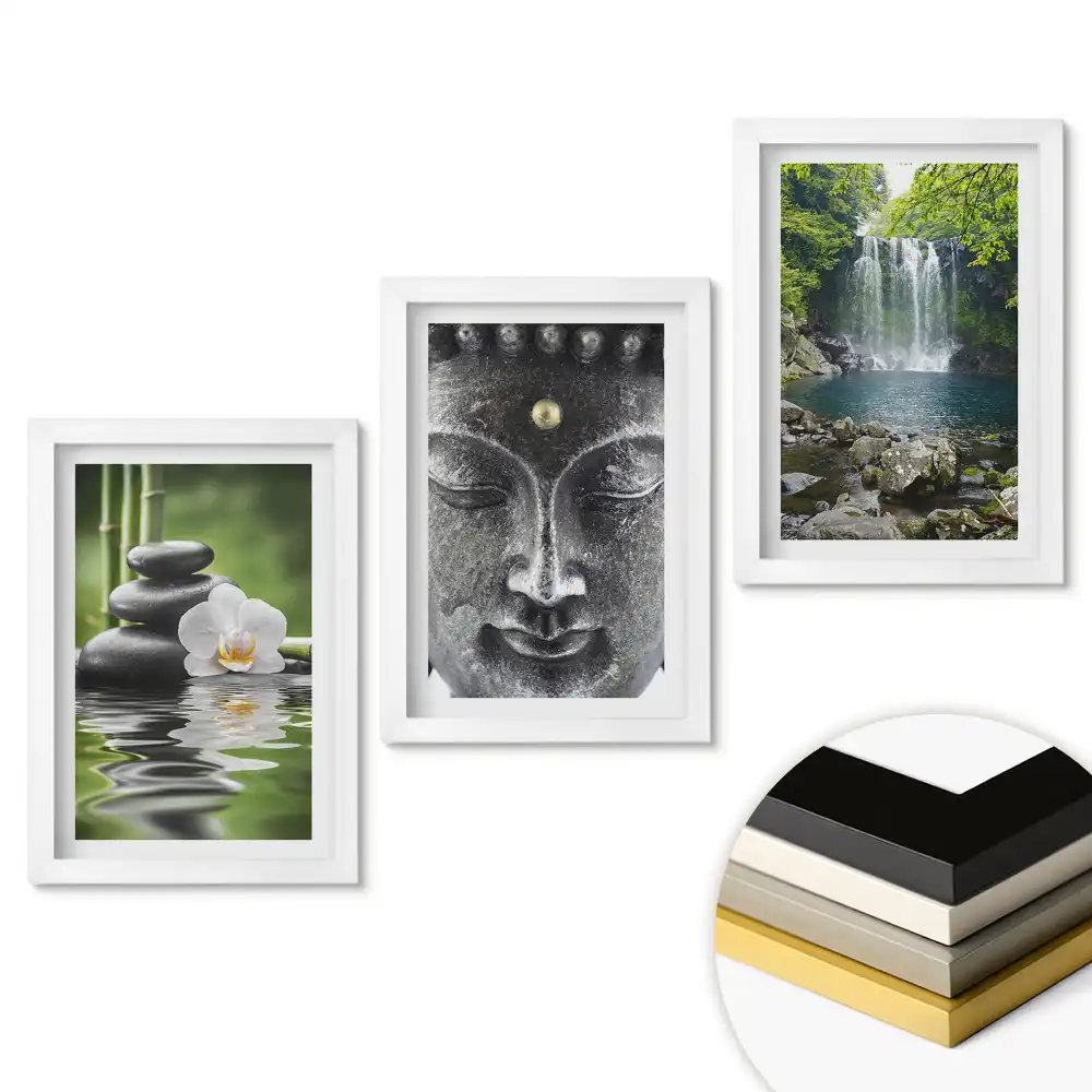 Set tablouri living Armonia naturii și pacea în artă
