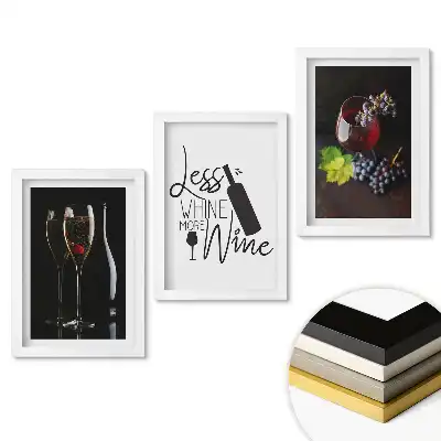 Set 3 tablouri dormitor Vin în diferite variante