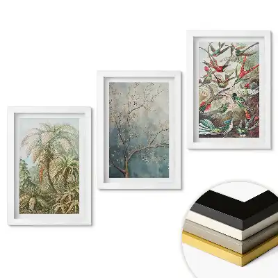 Set tablouri living Peisaje exotice într-o abordare artistică