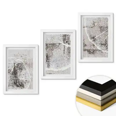 Set tablouri living Frumusețe naturală într-un stil minimalist