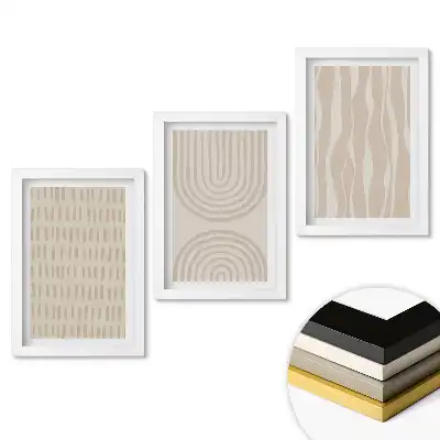 Set tablouri living Modele minimaliste în culori discrete