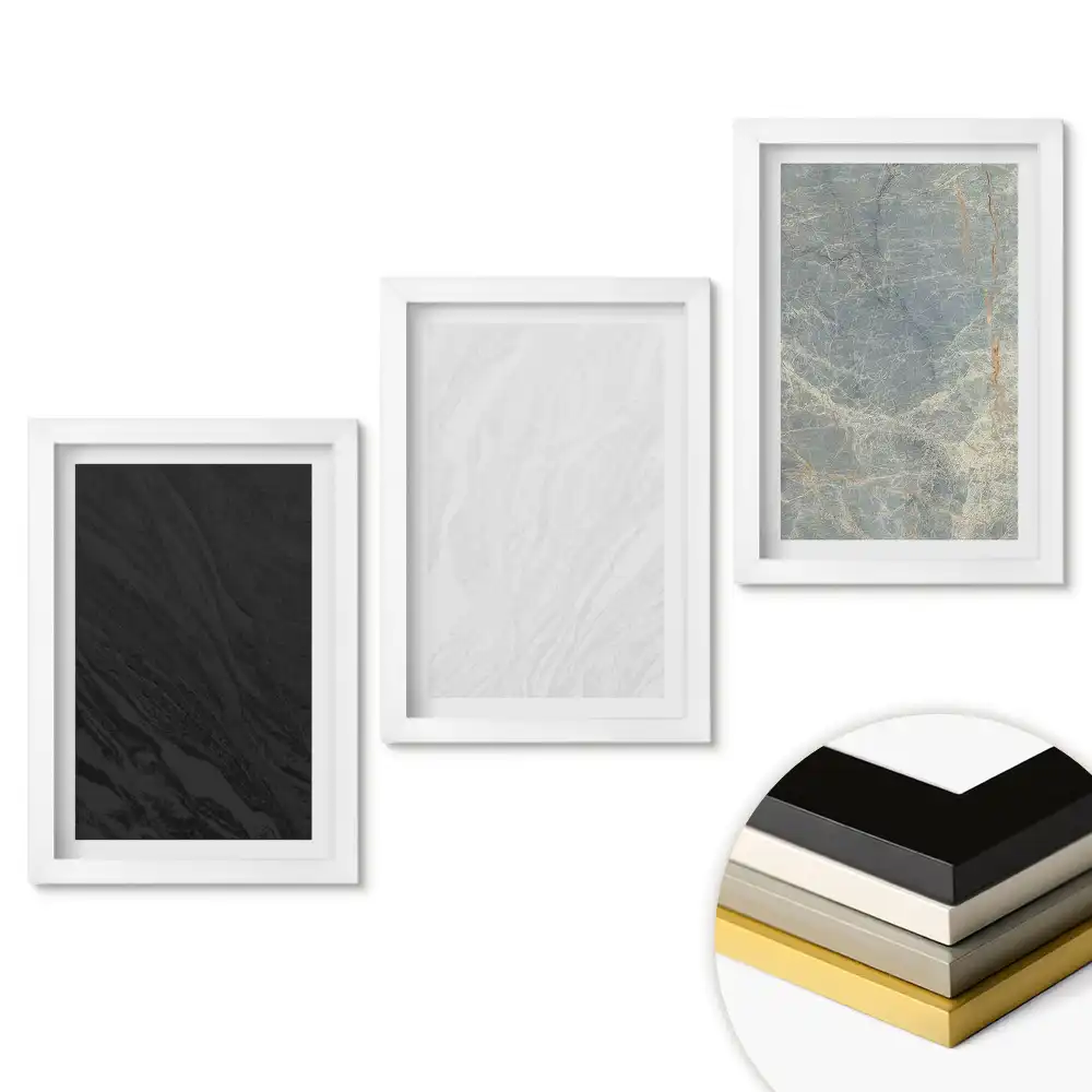 Set de tablouri pentru living cu texturi moderne în stil minimalist