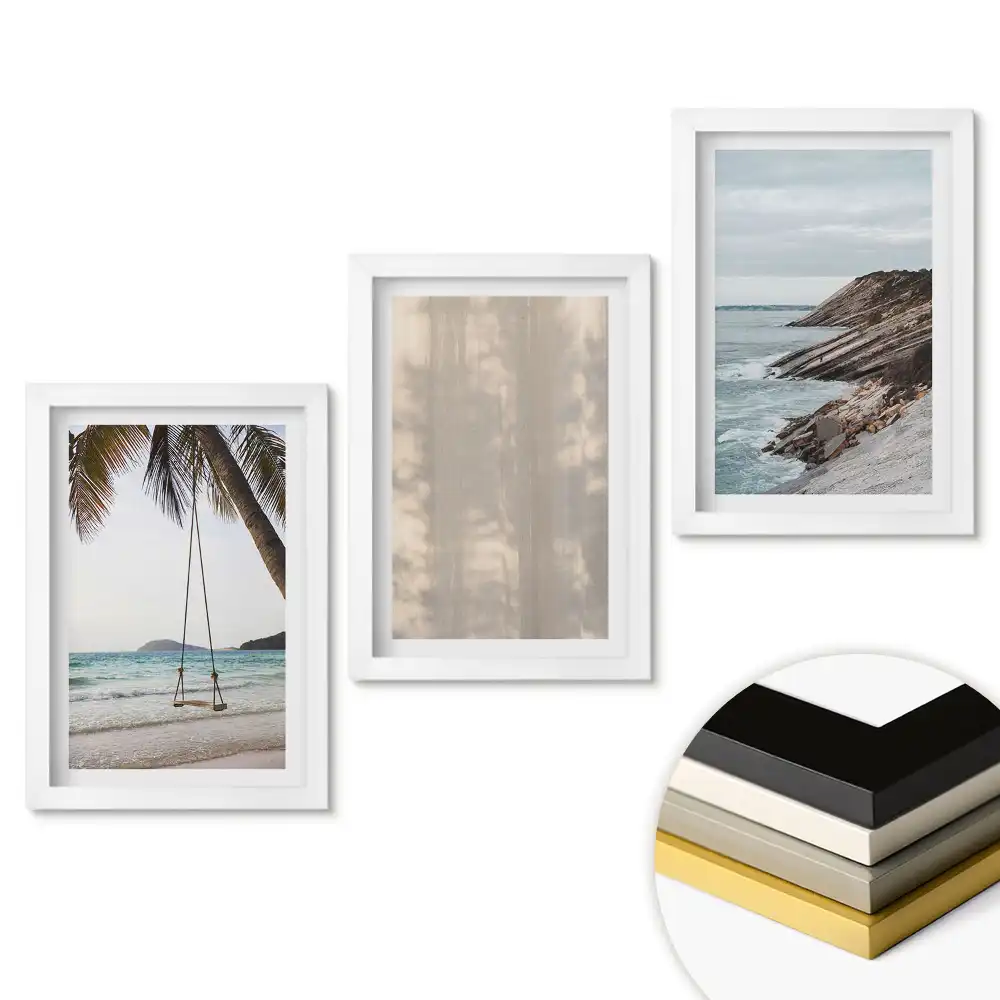 Set tablouri pentru living Vise de o vacanță la mare
