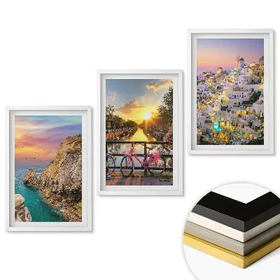 Set tablouri living Priveliști pitorești din diverse locuri