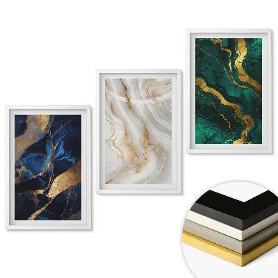 Set 3 tablouri living Eleganță și armonie în culori