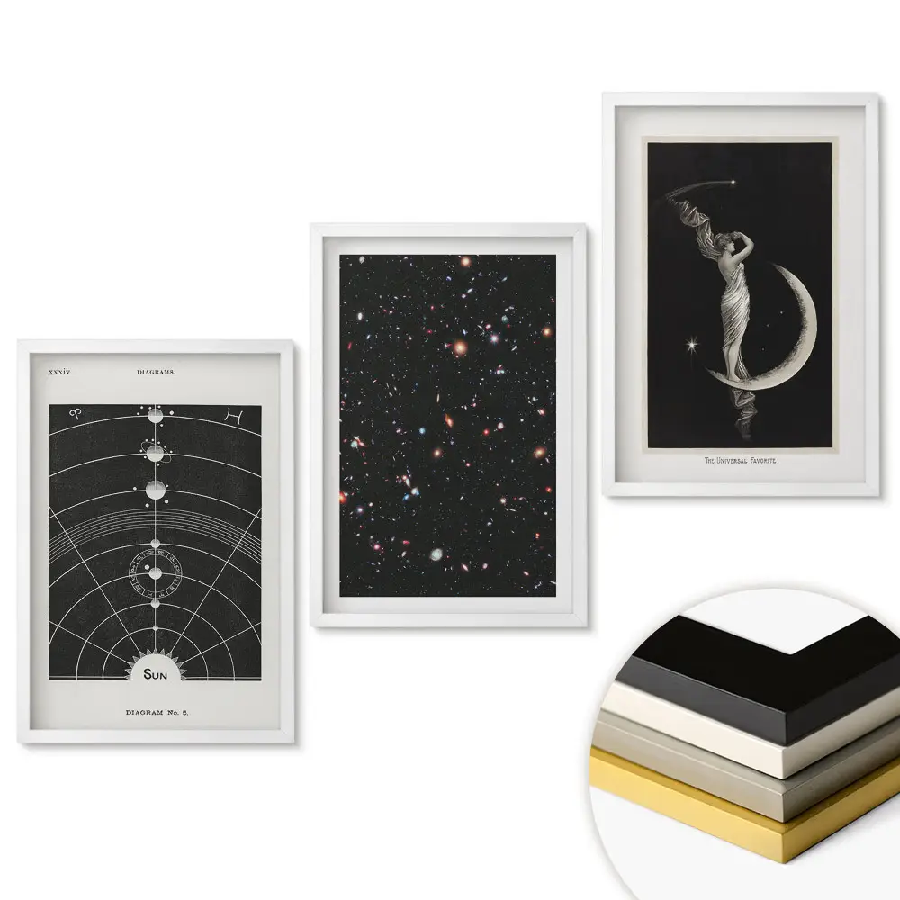 Set tablouri living Inspirații cosmice și secretele universului