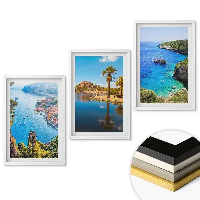 Set tablouri living Priveliști pitorești din orașele de pe litoral