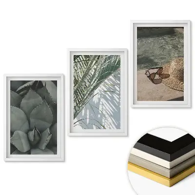 Set tablouri living Frumusețe naturală într-un stil minimalist