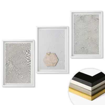 Set tablouri living Modele abstracte într-un stil minimalist